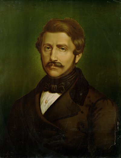 Portret van Gaetano Donizetti door Italian School